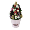 Strawberry Delight w/ Tuxedo & Babies (Large)