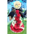 25cm Totoro x Red Strawberry Tower (Small)