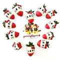 25cm Hello Kitty x Red Rose Strawberry Tower w Topper (Small)